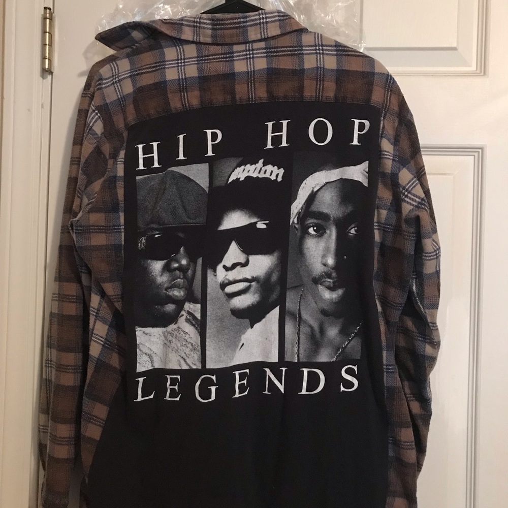 Vintage repurposed flannel
